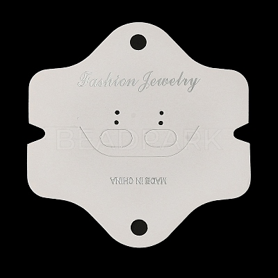 Fold Over Paper Jewelry Earring Display Cards CDIS-M005-34-1
