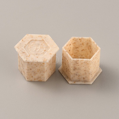 Degradable Wheat Straw Tattoo Ink Cups FIND-WH0126-62C-1