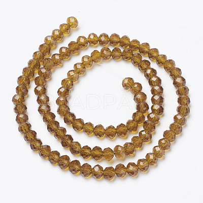 Glass Beads Strands EGLA-A034-T8mm-D02-1