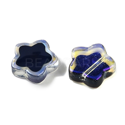 Two Tone Glass Mood Beads GLAA-Z007-06A-1