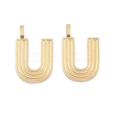 304 Stainless Steel Pendants STAS-L022-589U-1