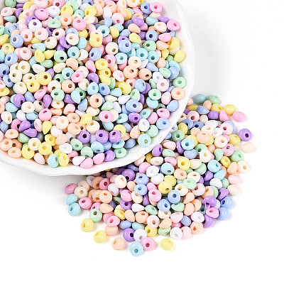 Opaque Acrylic Beads OACR-N150-05J-1