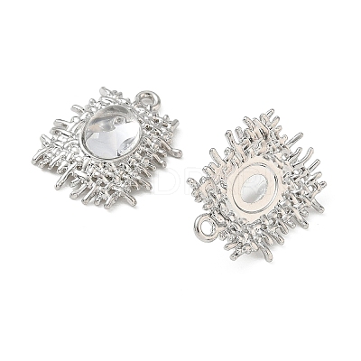 Alloy Glass Pendants GL-CBAAD3F-01P-1