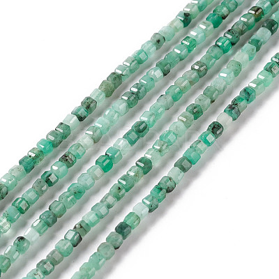 Natural Emerald Beads Strands G-F717-18-1