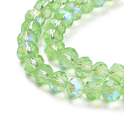 Electroplate Glass Beads Strands EGLA-A034-T3mm-L17-1