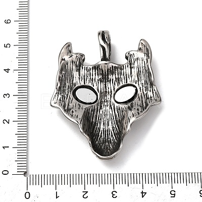 304 Stainless Steel Pendants STAS-M299-05AS-D-1