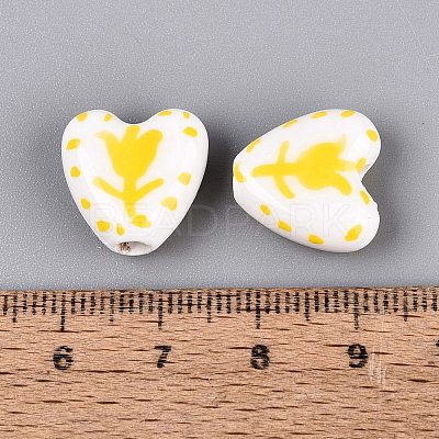 Handmade Porcelain Beads PORC-Q005-10E-1