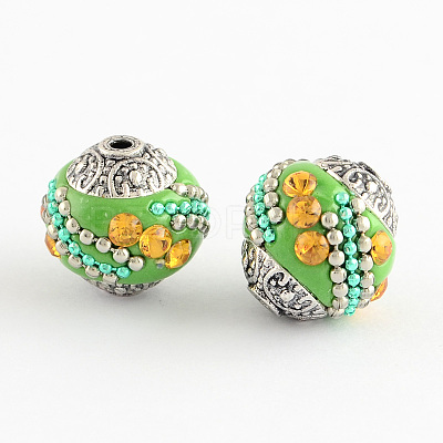 Handmade Indonesia Beads IPDL-R437-04-1