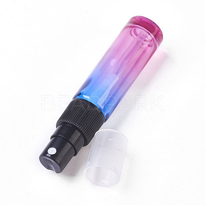 10ml Glass Gradient Color Refillable Spray Bottles MRMJ-WH0011-C01-10ml-1