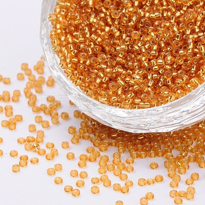 FGB 6/0 Grade A Round Glass Seed Beads SEED-Q007-4mm-F31-1