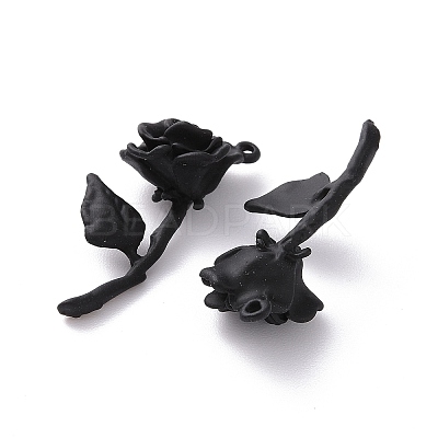 Spray Painted Alloy Pendants LS-FIND-G030-06-1