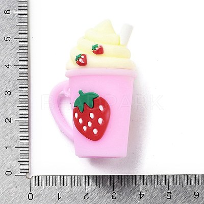PVC Opaque Plastic Big Pendants LS-KY-D022-05D-1