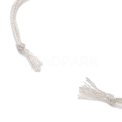 Polyester Cord Braided Bracelet Making AJEW-JB01377-1