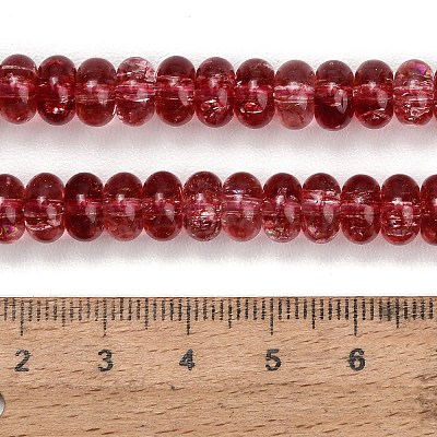 Dyed Imitation Gemstone Glass Beads Strands GL-Z001-03A-03-1