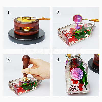 Sealing Wax Particles Kits for Retro Seal Stamp DIY-CP0003-54M-1