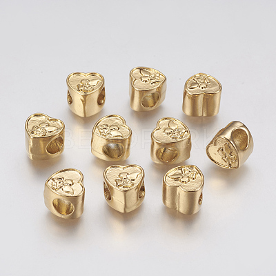 Ion Plating(IP) 304 Stainless Steel European Beads STAS-J022-096G-1