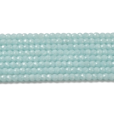 Synthetic Luminous Stone Beads Strands G-C086-01B-01-1