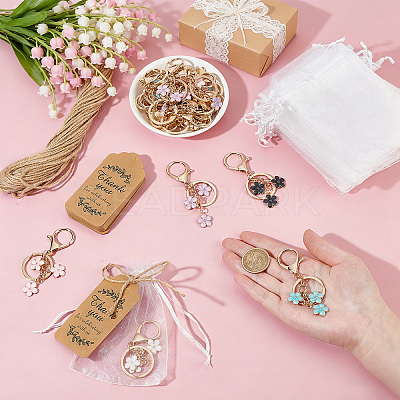 Flower Alloy Keychains KEYC-WA0001-06-1
