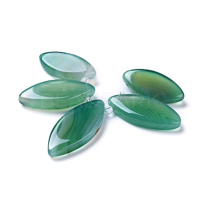 Natural Agate Beads Strands G-F638-10-1