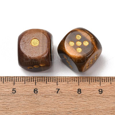 Natural Tiger Eye Dices G-T143-29-14-1