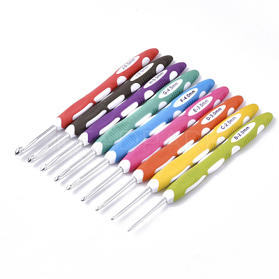 Aluminum Crochet Hooks TOOL-T006-03-1