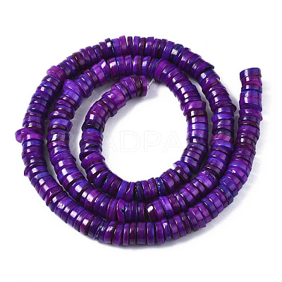 Natural Freshwater Shell Beads Strands SHEL-S278-025-1