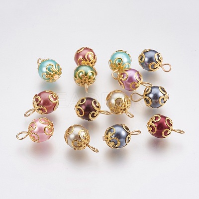 Glass beads Pendants FIND-P029-08G-1