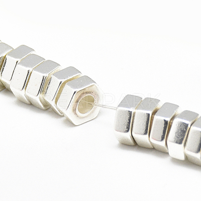 Electroplate Non-magnetic Synthetic Hematite Beads Strands G-Q465-32S-1