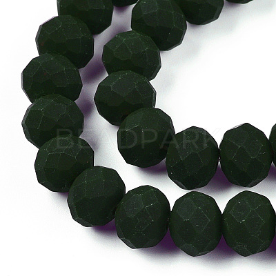 Glass Beads Strands EGLA-A034-P10mm-MD09-1