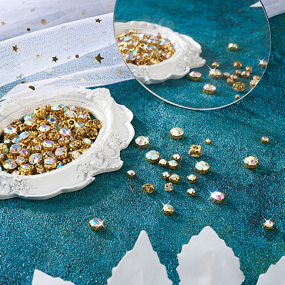 780Pcs 6 Style Sew on Rhinestone DIY-YS0001-44-1