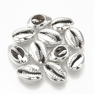 Electroplated Sea Shell Beads X-SSHEL-S258-05B-1