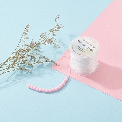 Flat Elastic Crystal String EW-YW0001-0.8mm-02E-1