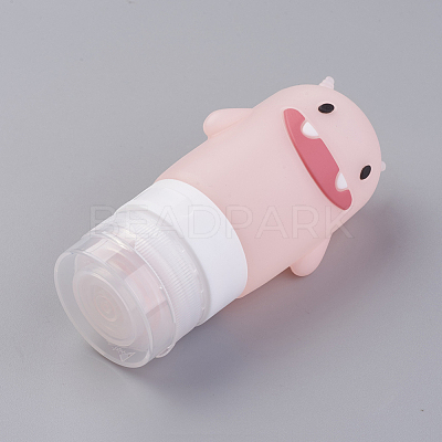 60ml Creative Portable Silicone Travel Points Bottles X-MRMJ-WH0006-B02-1