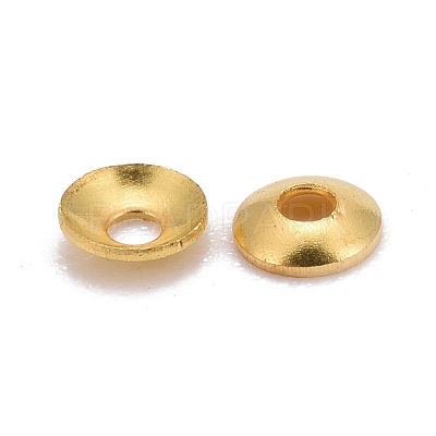 Brass Tiny Bead Cones KK-O043-04G-1