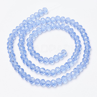 Glass Beads Strands X-EGLA-A034-T8mm-D14-1