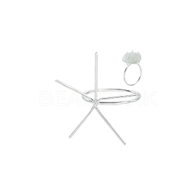 1Pc 925 Sterling Silver Ring Components FIND-BC0013-83A-1