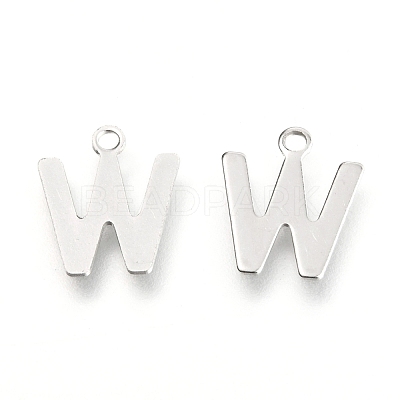 Non-Tarnish 201 Stainless Steel Charms STAS-C021-06P-W-1