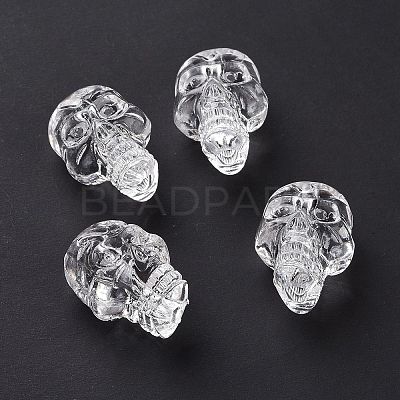 Transparent Acrylic Beads X-OACR-P013-01-1