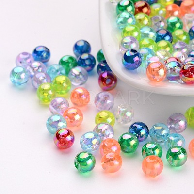 Eco-Friendly Transparent Acrylic Beads PL730M-1