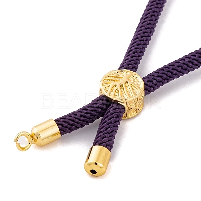 Nylon Cords Bracelet Makings Fit for Connector Charms AJEW-P116-01G-28-1