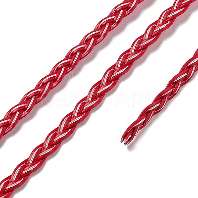 3-Ply PU Leather Braided Cord OCOR-Q059-01E-1