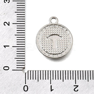 Alloy Rhinestone Enamel Pendants FIN-E049-07A-1