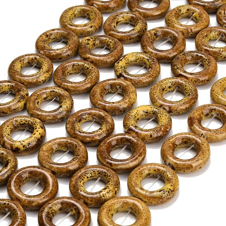 Vintage Handmade Porcelain Beads Strands PR-CBAB2F0-05-1