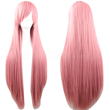 31.5 inch(80cm) Long Straight Cosplay Party Wigs OHAR-I015-11F-1