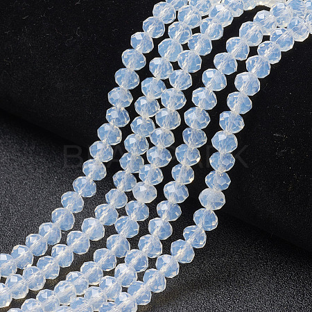 Glass Beads Strands EGLA-A034-J1mm-D06-1