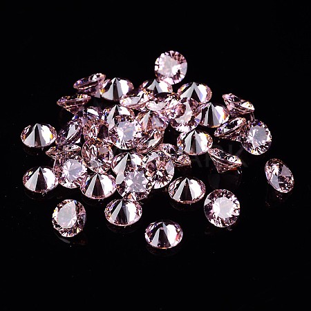 Diamond Shape Glass Rhinestone Cabochons RGLA-J007-8mm-03-1