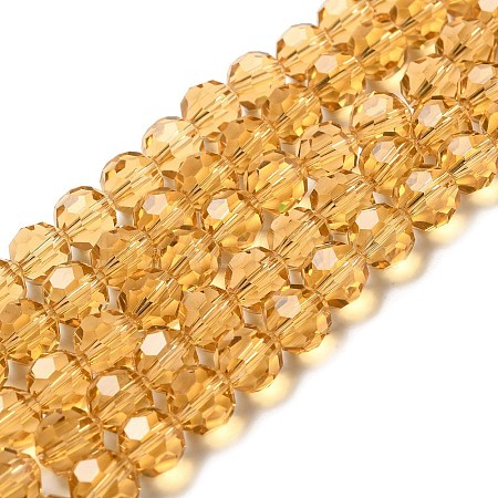 Transparent Glass Beads X-EGLA-A035-T10mm-D17-1