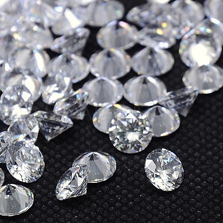 Cubic Zirconia Cabochons ZIRC-M002-6mm-007-1