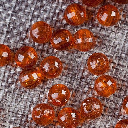 Transparent Acrylic Beads TACR-NH0001-C-17-1