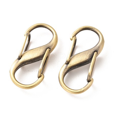 Zinc Alloy DIY Bags Adjustable Clasps Accessories PALLOY-A068-06BAB-1